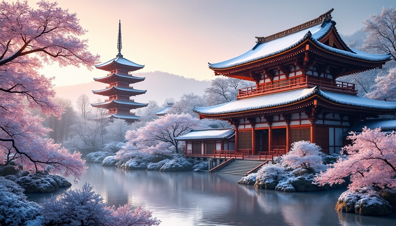 discover the seasonal beauty of kyoto as we explore the enchanting phenomenon of snow in this historic city. learn when it snows, the best time to visit for a snowy experience, and how the landscape transforms into a winter wonderland.