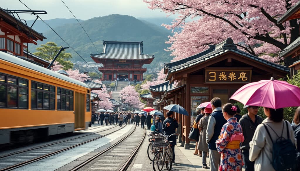 discover the convenience and efficiency of public transport in kyoto. explore the city's famous attractions with ease using its extensive bus and train networks, offering a seamless way to experience the culture and beauty of this historic city.