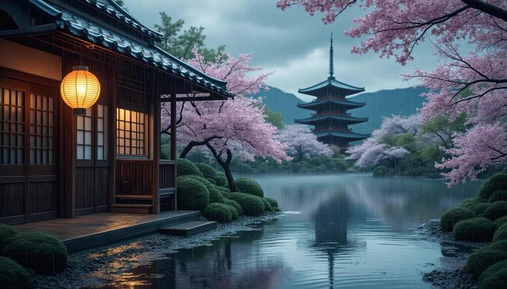 discover the patterns of rain and precipitation in kyoto, exploring how the city's unique climate shapes its beautiful landscapes and cultural experiences. stay prepared for your visit with insights into seasonal weather changes and rainfall statistics.