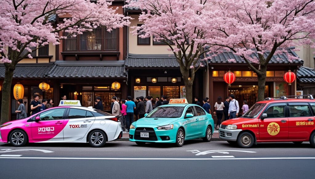 discover reliable and affordable taxi and cab services in kyoto. explore the beautiful city with ease, enjoying convenient transportation options tailored to your needs. experience comfort and efficiency while navigating kyoto's historic streets.