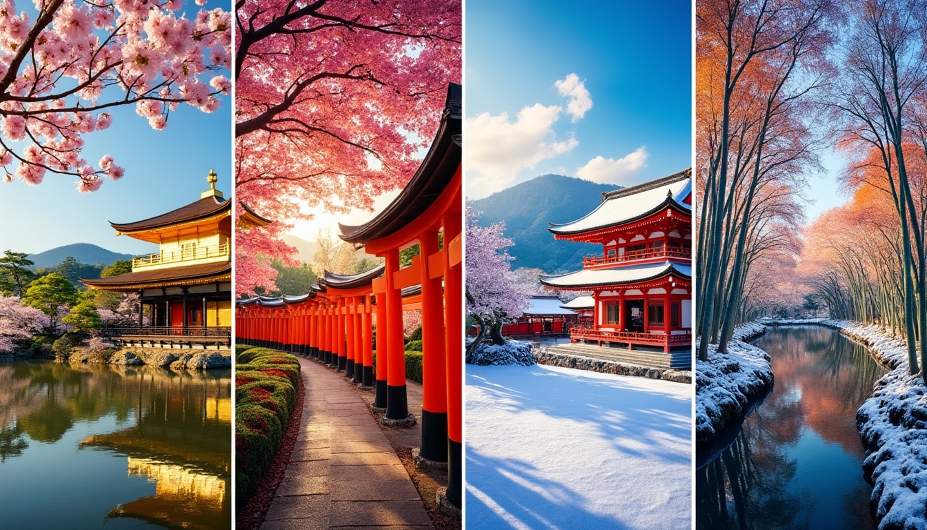 discover the climate and seasonal weather patterns in kyoto, japan. explore average temperatures, rainfall, and the best times to visit this historic city for a perfect travel experience.